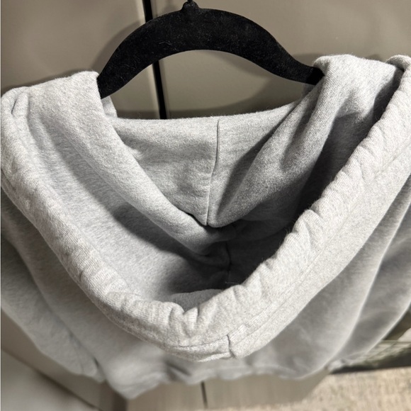 Men’s All Saints Raven Light Gray full zip Hoodie! Medium. Great condition! - Picture 10 of 15